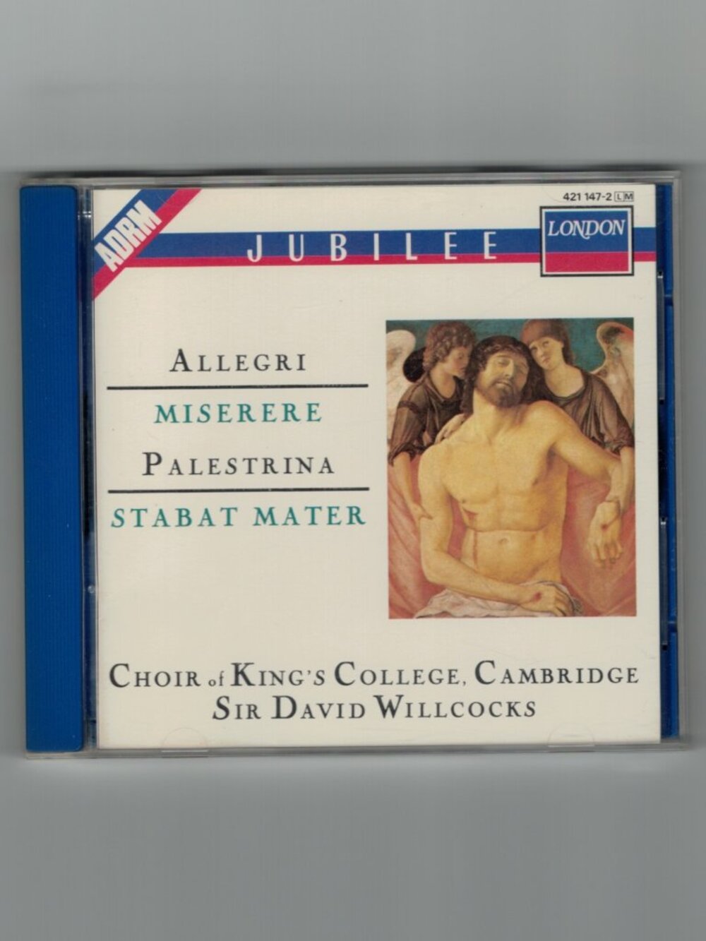 Allegri - Miserere; Palestrina - Stabat Mater - David Willcocks (CD) 1964